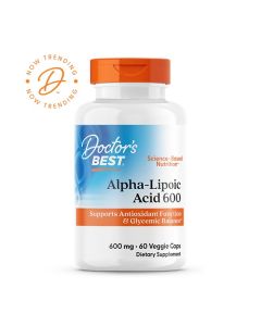Doctor's Best - Alpha Lipoc Acid 600mg - 180 capsules
