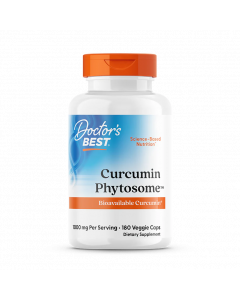 Doctor's Best Curcumin Phytosome with Meriva, 500 mg, 180 Veggie Caps