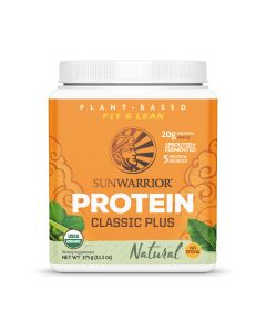 Sunwarrior - Classic Plus Organic Protein - Natural - 375 g